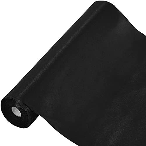 TONIFUL 25.4 cmx9.1 m, schwarzes Satinband, extra breites Weihnachtsband für den Außenbereich, Bandschneidezeremonie, große Öffnungsband, Tischläufer, Geschenkverpackung, Hochzeitsdekoration TONIFUL 25.4 cmx9.1 m, schwarzes Satinband, extra breites Weihnachtsband für den Außenbereich, Bandschneidezeremonie, große Öffnungsband, Tischläufer, Geschenkverpackung, Hochzeitsdekoration von TONIFUL