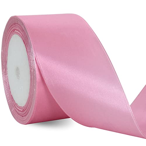 TONIFUL 5cm x 20M Hellrosa Band breit geschenkband große Schleife Satinband für Auto Bogen Schleifen Partydekoration Stuhl Hochzeit Der Valentinstag Geschenkverpackungen Strauß geschenkband TONIFUL 5cm x 20M Hellrosa Band breit geschenkband große Schleife Satinband für Auto Bogen Schleifen Partydekoration Stuhl Hochzeit Der Valentinstag Geschenkverpackungen Strauß geschenkband von TONIFUL