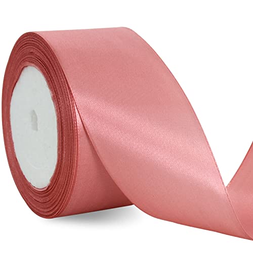 TONIFUL 5cm x 20M Roségold Band breit geschenkband große Schleife Satinband für Auto Bogen Schleifen Partydekoration Stuhl Hochzeit Der Valentinstag Geschenkverpackungen Strauß geschenkband TONIFUL 5cm x 20M Roségold Band breit geschenkband große Schleife Satinband für Auto Bogen Schleifen Partydekoration Stuhl Hochzeit Der Valentinstag Geschenkverpackungen Strauß geschenkband von TONIFUL
