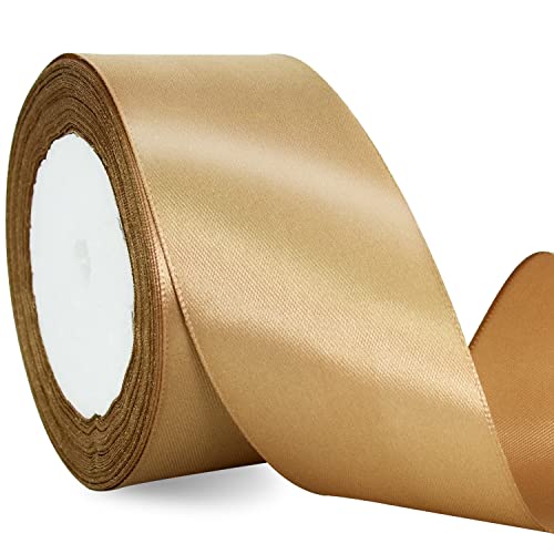 TONIFUL 5cm x 20M golden band breit geschenkband große schleife satinband für auto Bogen Schleifen Partydekoration Stuhl Hochzeit Der Valentinstag Geschenkverpackungen Strauß geschenkband TONIFUL 5cm x 20M golden band breit geschenkband große schleife satinband für auto Bogen Schleifen Partydekoration Stuhl Hochzeit Der Valentinstag Geschenkverpackungen Strauß geschenkband von TONIFUL