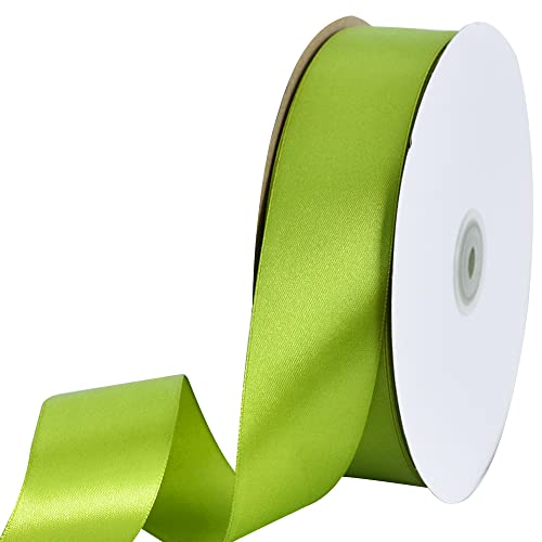 TONIFUL Breites Satinband, 40 mm x 91 m, Salbeigrün, olivgrün, solides Stoffband für Geschenkverpackungen, Stuhlschärpe, Valentinstag, Hochzeit, Geburtstag, Party, Dekoration, Haarblumen, Basteln, TONIFUL Breites Satinband, 40 mm x 91 m, Salbeigrün, olivgrün, solides Stoffband für Geschenkverpackungen, Stuhlschärpe, Valentinstag, Hochzeit, Geburtstag, Party, Dekoration, Haarblumen, Basteln, von TONIFUL