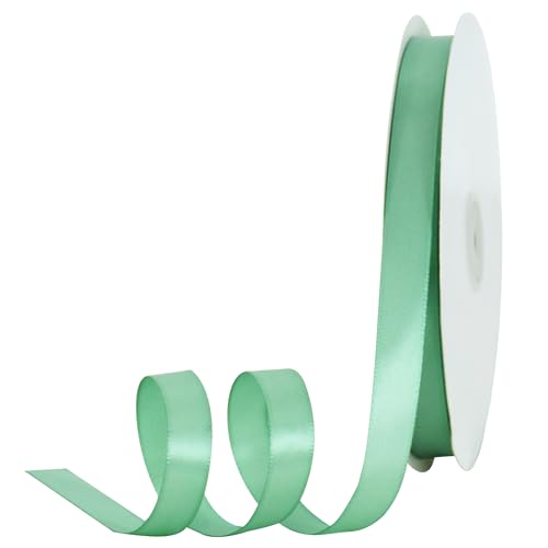 TONIFUL Satinband, 1,6 cm x 91,4 m, Salbeigrün zum Nähen, Basteln, Schleifen, Geschenkverpackungen, Einladungskarten, Hochzeitsfeier, Valentinstagsdekoration TONIFUL Satinband, 1,6 cm x 91,4 m, Salbeigrün zum Nähen, Basteln, Schleifen, Geschenkverpackungen, Einladungskarten, Hochzeitsfeier, Valentinstagsdekoration von TONIFUL