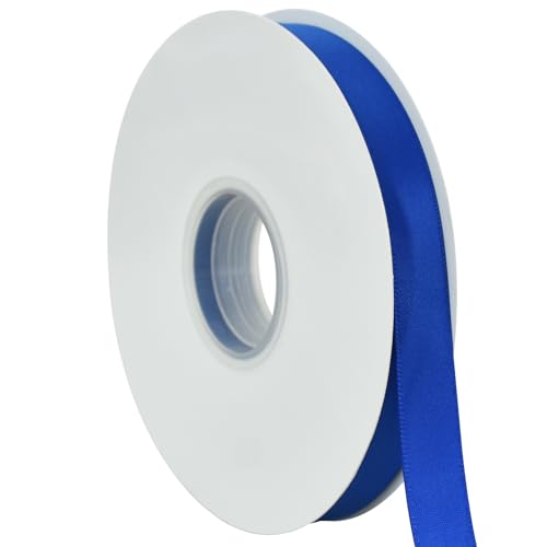 TONIFUL Satinband, dünnes, solides Stoffband für Geschenkverpackungen, Blumensträuße, Schleifen und Bastelarbeiten, Weihnachten, Valentinstag, Geburtstag, Hochzeit und Party-Dekoration, 1,6 cm x 45,7 von TONIFUL