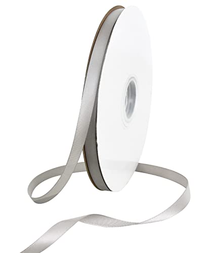 TONIFUL Satinband Silber 10mm, 91 Meters Dekoration Geschenkband Fein Schleifenband, Stoffband für Hochzeit, Taufe und Geburtstag Geschenke Der Valentinstag Verpackung von Geschenken TONIFUL Satinband Silber 10mm, 91 Meters Dekoration Geschenkband Fein Schleifenband, Stoffband für Hochzeit, Taufe und Geburtstag Geschenke Der Valentinstag Verpackung von Geschenken von TONIFUL