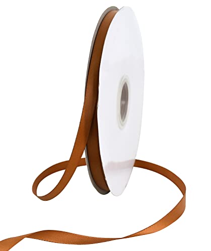 TONIFUL Satinband Warmbraun 10mm, 91 Meters Dekoration Geschenkband Fein Schleifenband, Stoffband für Hochzeit, Taufe und Geburtstag Geschenke Der Valentinstag Verpackung von Geschenken TONIFUL Satinband Warmbraun 10mm, 91 Meters Dekoration Geschenkband Fein Schleifenband, Stoffband für Hochzeit, Taufe und Geburtstag Geschenke Der Valentinstag Verpackung von Geschenken von TONIFUL