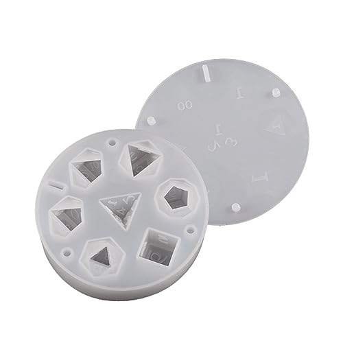 TONXX Formen Würfel Filet Quadrat Dreieck Würfel Form Würfel Digitales Spiel Silikonform Kristall Epoxidharz Form Kit Art.-Nr TONXX Formen Würfel Filet Quadrat Dreieck Würfel Form Würfel Digitales Spiel Silikonform Kristall Epoxidharz Form Kit Art.-Nr von TONXX