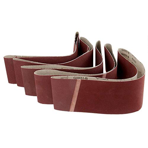 5 Stück Gewebe-Schleifbänder, 50 mm x 686 mm, Schleifpapier-Schleifbänder, Sortiment, Körnung 800 5 Stück Gewebe-Schleifbänder, 50 mm x 686 mm, Schleifpapier-Schleifbänder, Sortiment, Körnung 800 von TOOLDO