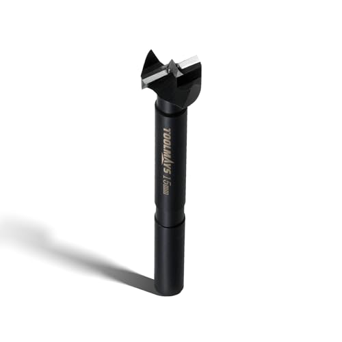 TOOLMAYS Forstnerbohrer 15mm, Länge 90 mm Astlochbohrer für Holz, Professioneller Holzbohrer von TOOLMAYS