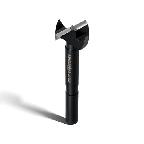 TOOLMAYS Forstnerbohrer 20mm, Länge 90 mm Astlochbohrer für Holz, Professioneller Holzbohrer von TOOLMAYS