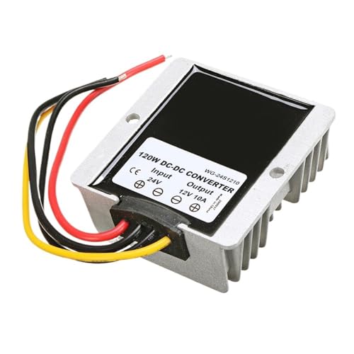 24 V auf 12 V 10 A 15 A 20 A 30 A Step Down DC DC Konverter 24 Volt Reduzierstück 12 Volt Abwärtsregler 12 V Kfz-Netzteil (24 V auf 12 V 30 A) von TOOLNOX