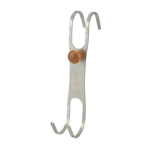 TOOLSGO S-Typ Heißklebepistole mit Aufhängehaken aus rostfreiem Stahl, multifunktionaler Bastelwerkzeug-Halter für DIY Zuhause Werkstatt von TOOLSGO