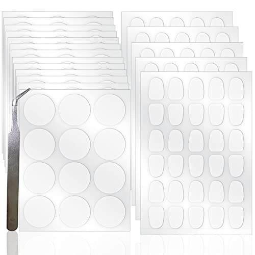 TOOSIS Klare doppelseitige Klebepunkte Heavy Duty Transparentes Doppelseitiges Klebeband Aufkleber Rund &Quadratisch Acryl Keine Spur Starker Kleber Aufkleber für Handwerk DIY Kunst Büro Lieferant von TOOSIS