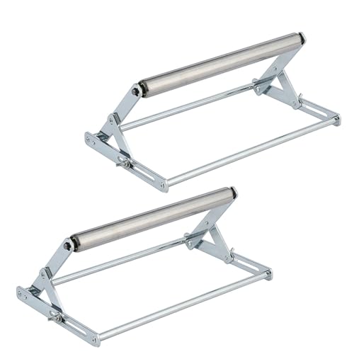 TOOSOAR 2 Stück Verstellbarer Stützrahmen für Schneidemaschinen,Arbeitsböcke für Metallschneidemaschinen,Geeignet Zum Schneiden Von Metall,Holz Und Stein von TOOSOAR