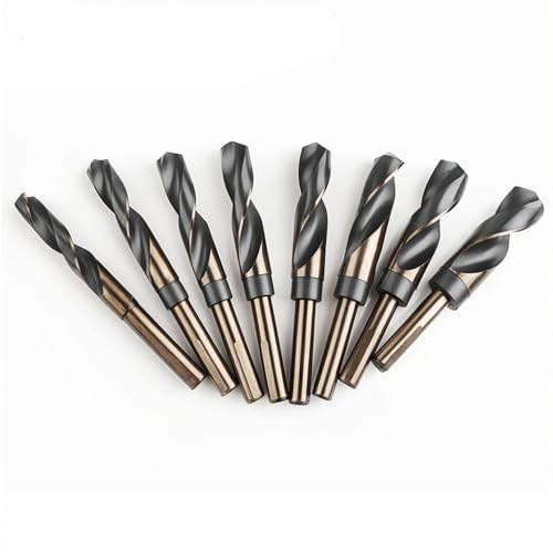 TOOSOAR 8-Teiliges HSS Metallbohrer Set,14-25.5 mm Durchmesser,für Gehärteten Stahl Metalllegierung und Bautechnik TOOSOAR 8-Teiliges HSS Metallbohrer Set,14-25.5 mm Durchmesser,für Gehärteten Stahl Metalllegierung und Bautechnik von TOOSOAR