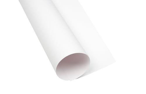 Bastelkarton, DIN A3/ Buntes Bastelpapier/ Tonpapier 160 g/m2,25 Blatt, weiß von Oxford