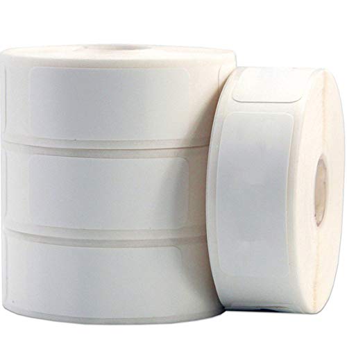 Thermo-Aufkleber, Papier, Barcode, Preisgröße, Name, blanko, Etiketten, wasserdicht, reißfest, für Zuhause, Organizer, Supermarkt, Geschäft, Catering, D11, 15 mm x 30 mm, 230 Stück Thermo-Aufkleber, Papier, Barcode, Preisgröße, Name, blanko, Etiketten, wasserdicht, reißfest, für Zuhause, Organizer, Supermarkt, Geschäft, Catering, D11, 15 mm x 30 mm, 230 Stück von TOP-MAX