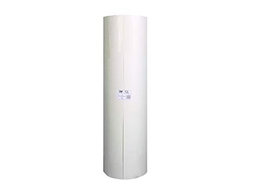 TOP Einschlagpapier Rolle weiss 50cm 10kg ca. 400m Rollenpapier Bäckerseide von TOP Marques Collectibles