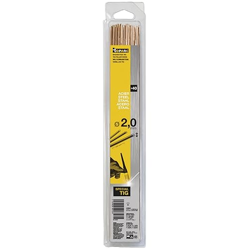 GYS WIG Schweißstäbe, Stahl, Länge 330 mm, Durchmesser 2,0 mm GYS WIG Schweißstäbe, Stahl, Länge 330 mm, Durchmesser 2,0 mm von Toparc