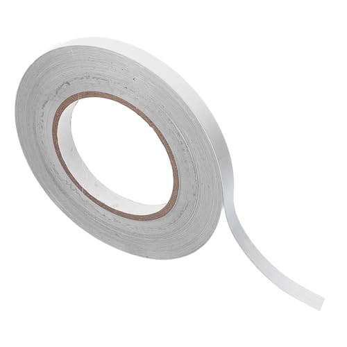 TOPBATHY 1 Rolle Abschirmband Streifen Thermoband Reparatur für Klebstoff Folienband Beständig Klebeband Blockierung leitendes Band Drahtabschirmung Aluminiumfolie Silver von TOPBATHY
