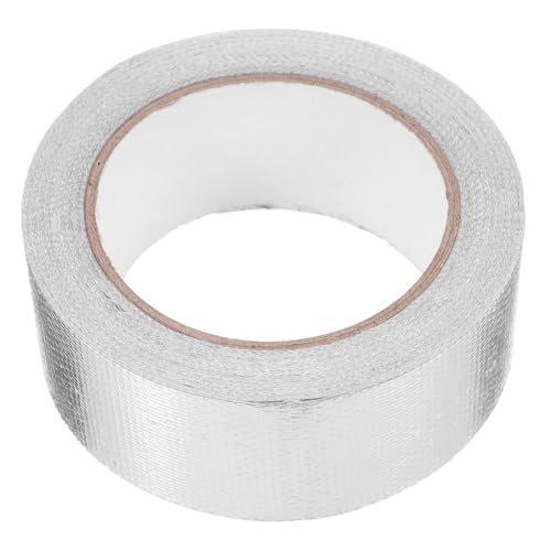 TOPBATHY 1 Rolle Hochtemperaturbeständiges Aluminiumfolie Klebeband Selbstklebendes Isolierband für Elektrische Reparaturen Dämmung Reißfest Hitzebeständig TOPBATHY 1 Rolle Hochtemperaturbeständiges Aluminiumfolie Klebeband Selbstklebendes Isolierband für Elektrische Reparaturen Dämmung Reißfest Hitzebeständig von TOPBATHY