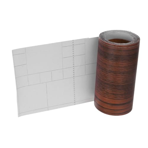 TOPBATHY 1 Rolle Holzmaserungsband Holzmaserungsreparaturband Möbelband Zum Abziehen Und Aufkleben Badezimmerspiegelband Holzreparaturband Holzkratzer Reparaturset Klebeband Das Wie von TOPBATHY