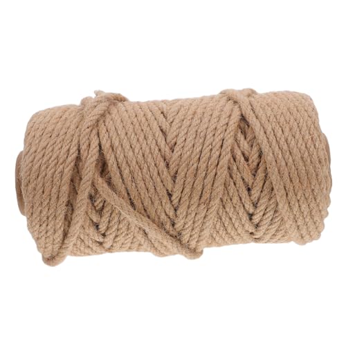 TOPBATHY 1 Rolle Jute Schnur Handgewebtes Dickes Juteseil für Katzenkratzbäume Bastelarbeiten und Natürliche Dekoration Strapazierfähiges Umweltfreundliches Material TOPBATHY 1 Rolle Jute Schnur Handgewebtes Dickes Juteseil für Katzenkratzbäume Bastelarbeiten und Natürliche Dekoration Strapazierfähiges Umweltfreundliches Material von TOPBATHY