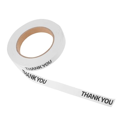 TOPBATHY 1 Rolle Takeaway -Versiegelungsband runden Verschlussbänder für Verpackungsbeutel Paketklebeband für den Versand Packbänder Klebeband zum Versenden von Paketen Papier Weiß TOPBATHY 1 Rolle Takeaway -Versiegelungsband runden Verschlussbänder für Verpackungsbeutel Paketklebeband für den Versand Packbänder Klebeband zum Versenden von Paketen Papier Weiß von TOPBATHY
