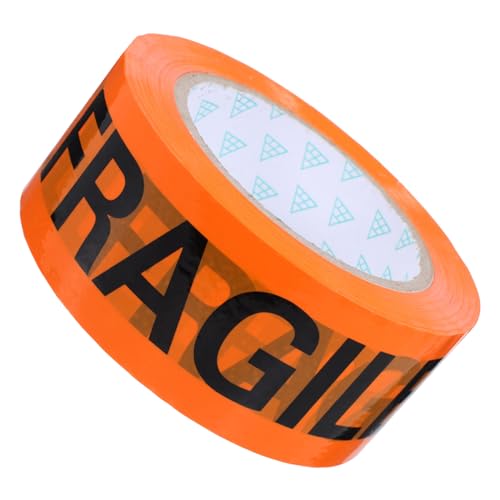 TOPBATHY 1 Rolle Verpackungsband Für Umzugskartons Zerbrechliches Packband Zerbrechliches Klebeband Zerbrechliche Aufkleber Für Kartons Zerbrechliche Aufkleber Für Den Versand Umzugs von TOPBATHY