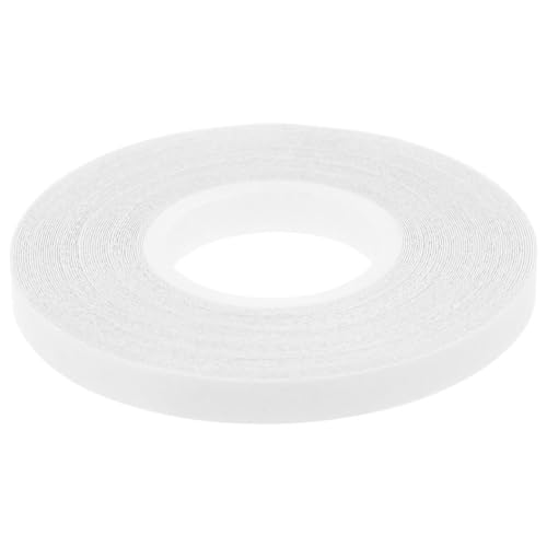 TOPBATHY 1 Rolle Wasserlösliches doppelseitiges Klebeband Fixierung Heften Kunsthandwerk doppelt Stoffband dünn Gewebeband für Kleidung Klebeband abwaschen Saumband pva Weiß von TOPBATHY