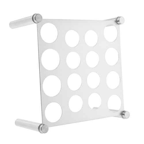 TOPBATHY 1 Satz Diy Schachstück Halter Metall Multifunktionale Form für Epoxidharz für Projekte und Schachherstellung für Anfänger und Fortgeschrittene von TOPBATHY