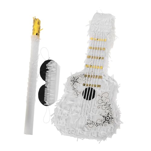 TOPBATHY 1 Satz Geigen-piñata Disco-party-pinata Kinderpartyspielzeug Dekoration Für Mädchen Süßigkeitenbehälter Piñata Mexikanische Geburtstagsfeierdekorationen Pinata-stick Weiß Papier TOPBATHY 1 Satz Geigen-piñata Disco-party-pinata Kinderpartyspielzeug Dekoration Für Mädchen Süßigkeitenbehälter Piñata Mexikanische Geburtstagsfeierdekorationen Pinata-stick Weiß Papier von TOPBATHY