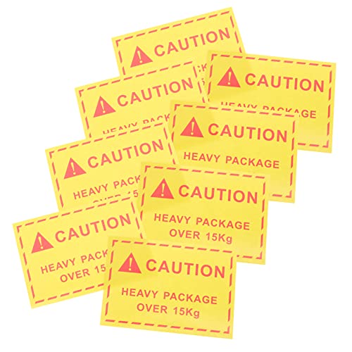 TOPBATHY 1 Satz Logistikwarnetikett Warnung Du Vorsicht Schweres Etikett Weg Stichworte Vorsicht, Schwere Aufkleber Für Den Versand Selbstklebende Etiketten Yellow 100 Stück TOPBATHY 1 Satz Logistikwarnetikett Warnung Du Vorsicht Schweres Etikett Weg Stichworte Vorsicht, Schwere Aufkleber Für Den Versand Selbstklebende Etiketten Yellow 100 Stück von TOPBATHY