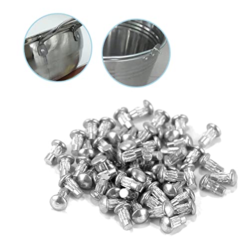 TOPBATHY 1 Satz Solide Feste Nieten Gerändelte Vollnieten Halbrunde Nieten Ersatz Nieten Für Stoff Vollnieten Für Schilder Runde Vollnieten Silber Aluminiumlegierung 1500 Stück TOPBATHY 1 Satz Solide Feste Nieten Gerändelte Vollnieten Halbrunde Nieten Ersatz Nieten Für Stoff Vollnieten Für Schilder Runde Vollnieten Silber Aluminiumlegierung 1500 Stück von TOPBATHY