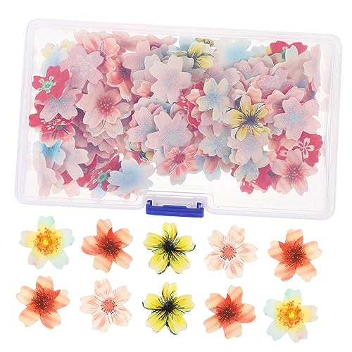 TOPBATHY 1 Schachtel Essbare Cupcake Topper Blumen Reis Tortendeko für Geburtstag Hochzeit Party Kuchen Dekorationsset TOPBATHY 1 Schachtel Essbare Cupcake Topper Blumen Reis Tortendeko für Geburtstag Hochzeit Party Kuchen Dekorationsset von TOPBATHY