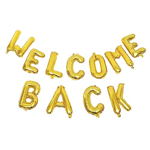 TOPBATHY Schule Saison Ballon Dekoration 1 Set Folienballons Welcome Back Für Kindergarten Und Bürofeiern Luftballon Dekoration Für Schul Und Willkommenspartys Willkommen Zuhause Balloon TOPBATHY Schule Saison Ballon Dekoration 1 Set Folienballons Welcome Back Für Kindergarten Und Bürofeiern Luftballon Dekoration Für Schul Und Willkommenspartys Willkommen Zuhause Balloon von TOPBATHY