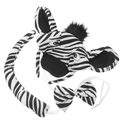 TOPBATHY 1 Set Zebra Mit Haarband Rollenspiel Stirnband Cartoon Tierkopfschmuck Zubehör Für Zebra Stirnband Plüsch Stirnbänder Für Mädchen Karneval Kopfschmuck Für Frauen TOPBATHY 1 Set Zebra Mit Haarband Rollenspiel Stirnband Cartoon Tierkopfschmuck Zubehör Für Zebra Stirnband Plüsch Stirnbänder Für Mädchen Karneval Kopfschmuck Für Frauen von TOPBATHY