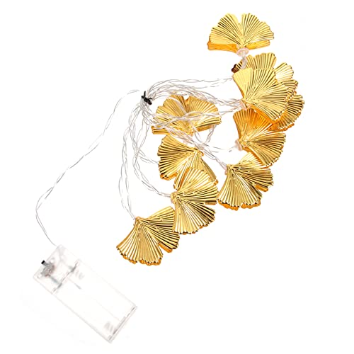 TOPBATHY 1 String String Leaf Light LED Streifen Licht Girlande Lichterkette Ginkgo Dekorationen Lichter Wie Pendelleuchte Kerze Weihnachtsdekor Farbe Festoon Lametta Metall Golden TOPBATHY 1 String String Leaf Light LED Streifen Licht Girlande Lichterkette Ginkgo Dekorationen Lichter Wie Pendelleuchte Kerze Weihnachtsdekor Farbe Festoon Lametta Metall Golden von TOPBATHY
