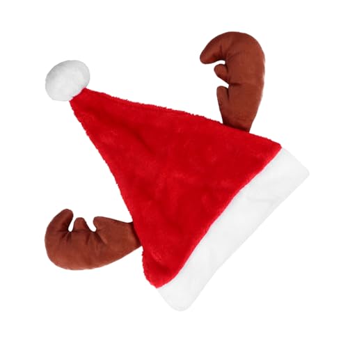 TOPBATHY 1 Stück Weihnachtsgeweihmütze weihnachtsparty accessoires Weihnachtsfeier-Accessoires Weihnachtsmütze mit Geweih weihnachtsfeier hut Weihnachtsmütze für Erwachsene Plüschstoffe rot TOPBATHY 1 Stück Weihnachtsgeweihmütze weihnachtsparty accessoires Weihnachtsfeier-Accessoires Weihnachtsmütze mit Geweih weihnachtsfeier hut Weihnachtsmütze für Erwachsene Plüschstoffe rot von TOPBATHY