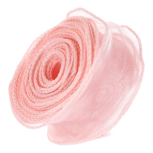 TOPBATHY 10 Stück Dekoband Für Blumensträuße Blumenstraußband Breites Satin Rosa Band Basteln Dickes Gewelltes Band Chiffon Fransen Erntedankband Verpacken Gekräuselt Feste Locke TOPBATHY 10 Stück Dekoband Für Blumensträuße Blumenstraußband Breites Satin Rosa Band Basteln Dickes Gewelltes Band Chiffon Fransen Erntedankband Verpacken Gekräuselt Feste Locke von TOPBATHY