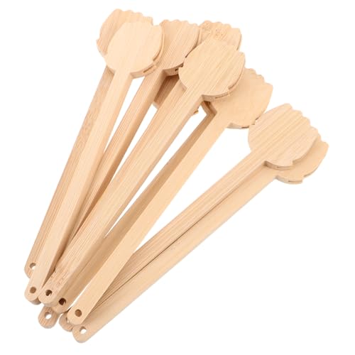 TOPBATHY 10 Stück Fan für Diy Projekte Runde Handventilatoren Sticks für Hochzeiten und Feste Hochwertige Unvollendete Holzgriffe für Kreative Bastelarbeiten TOPBATHY 10 Stück Fan für Diy Projekte Runde Handventilatoren Sticks für Hochzeiten und Feste Hochwertige Unvollendete Holzgriffe für Kreative Bastelarbeiten von TOPBATHY