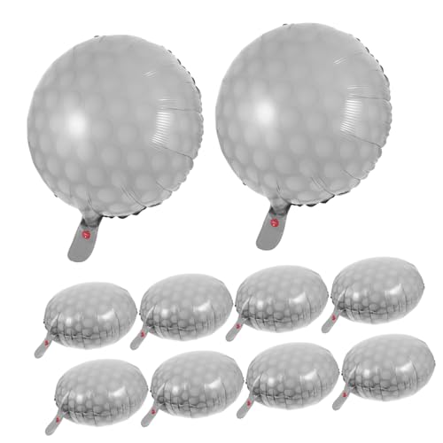 TOPBATHY 10 Stück Golfball-ballon Ballonpumpe Ballondekoration Foto -requisiten Ballons Dekore Ballons Dekorationen Luftballons Mit Golfbällen Geburtstag Luftballons Aluminiumfolie TOPBATHY 10 Stück Golfball-ballon Ballonpumpe Ballondekoration Foto -requisiten Ballons Dekore Ballons Dekorationen Luftballons Mit Golfbällen Geburtstag Luftballons Aluminiumfolie von TOPBATHY