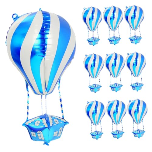 TOPBATHY 10 Stück Hot Air Balloon Aluminium Folienballons Design für Kindergeburtstag Shower Hochzeiten und Feste Vielfältige Dekoration für Unvergessliche Feiern TOPBATHY 10 Stück Hot Air Balloon Aluminium Folienballons Design für Kindergeburtstag Shower Hochzeiten und Feste Vielfältige Dekoration für Unvergessliche Feiern von TOPBATHY
