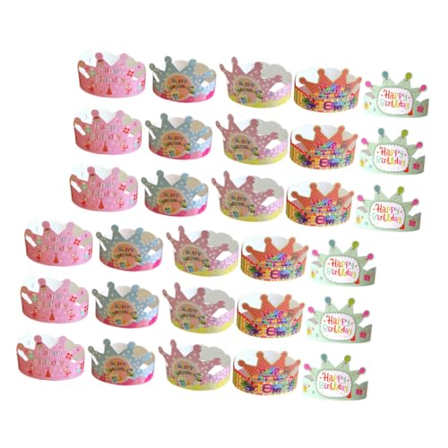 TOPBATHY 100 Stück Papier Hüte für Kindergeburtstag Dekorative Partyhüte für Kleinkinder Geburtstagsfeier Zubehör Spaß für Jungen TOPBATHY 100 Stück Papier Hüte für Kindergeburtstag Dekorative Partyhüte für Kleinkinder Geburtstagsfeier Zubehör Spaß für Jungen von TOPBATHY