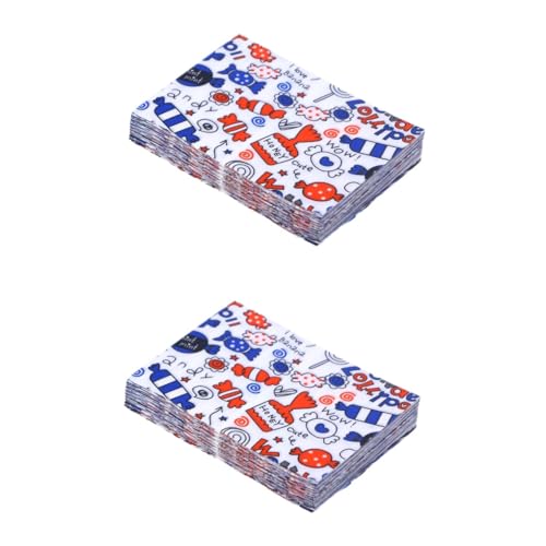 TOPBATHY 2sets Geschenkpapier Süßigkeiten Muster Nougat Papier Öl Für Party Favors 500 Stücke * 2 TOPBATHY 2sets Geschenkpapier Süßigkeiten Muster Nougat Papier Öl Für Party Favors 500 Stücke * 2 von TOPBATHY
