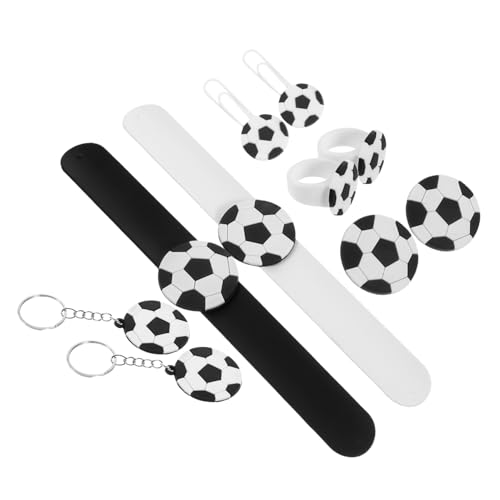 TOPBATHY 10Stücke Teiliges Fußball Vielseitige Fußball Für Schlüsselanhänger Anstecknadel Ringe Lesezeichen Partyzubehör Für Fußball Motto Geburtstagspartys TOPBATHY 10Stücke Teiliges Fußball Vielseitige Fußball Für Schlüsselanhänger Anstecknadel Ringe Lesezeichen Partyzubehör Für Fußball Motto Geburtstagspartys von TOPBATHY