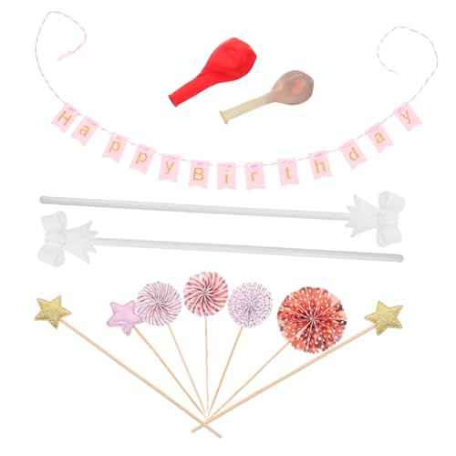 TOPBATHY 12 Stück Happy Birthday Cake Topper Glitzersterne Konfetti und Luftballons für Geburtstagsfeiern Kuchendeko TOPBATHY 12 Stück Happy Birthday Cake Topper Glitzersterne Konfetti und Luftballons für Geburtstagsfeiern Kuchendeko von TOPBATHY