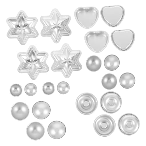 TOPBATHY 12 Stück Kuchenform Eisformen Kerzenformen Form für Badekugeln Badekugel-Form Badeseife Schimmel Formen für die Eisherstellung Handwerk Formen Backzubehör Aluminiumlegierung Silber TOPBATHY 12 Stück Kuchenform Eisformen Kerzenformen Form für Badekugeln Badekugel-Form Badeseife Schimmel Formen für die Eisherstellung Handwerk Formen Backzubehör Aluminiumlegierung Silber von TOPBATHY