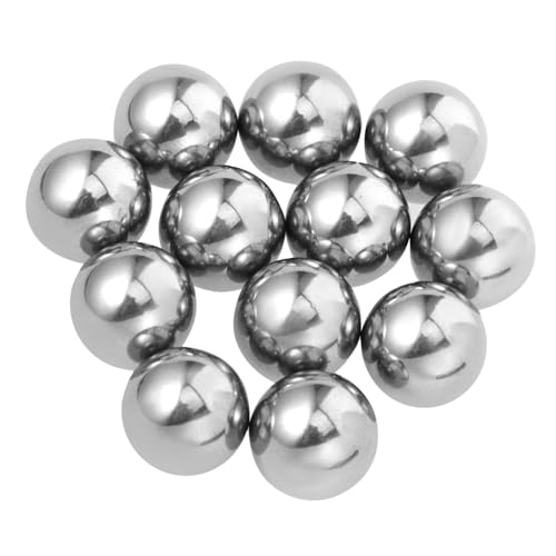 TOPBATHY 12 Stück Rollenkugellager Ball runde Stahlkugel lose Lagerkugeln massive Metallperlen Metallkugeln Fahrrad Kugellager lose Kugellager runde Edelstahlperlen Edelstahl 316 Silber TOPBATHY 12 Stück Rollenkugellager Ball runde Stahlkugel lose Lagerkugeln massive Metallperlen Metallkugeln Fahrrad Kugellager lose Kugellager runde Edelstahlperlen Edelstahl 316 Silber von TOPBATHY