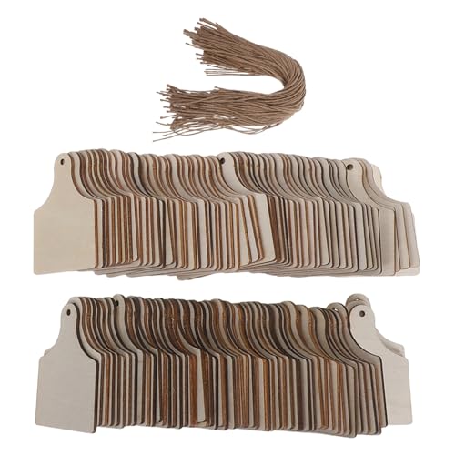 TOPBATHY 120 Sätze Unbehandelte Rechteckige Holzanhänger zum Bemalen Natürliche Holzmaserung Robuste Küchenetiketten Vielseitige DIY Weihnachtsdeko Blanko Holzschilder mit Schlaufe für TOPBATHY 120 Sätze Unbehandelte Rechteckige Holzanhänger zum Bemalen Natürliche Holzmaserung Robuste Küchenetiketten Vielseitige DIY Weihnachtsdeko Blanko Holzschilder mit Schlaufe für von TOPBATHY