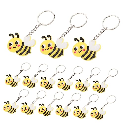 TOPBATHY 120 Stck Teiliges Niedlicher Bienen Schlüsselanhänger aus Metall und Abs Leichter Kreativer Cartoon Biene Anhänger Vielseitig als Taschen Auto und Geschenkdeko Geeignet TOPBATHY 120 Stck Teiliges Niedlicher Bienen Schlüsselanhänger aus Metall und Abs Leichter Kreativer Cartoon Biene Anhänger Vielseitig als Taschen Auto und Geschenkdeko Geeignet von TOPBATHY